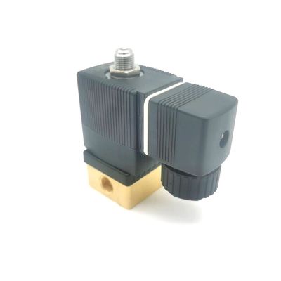 2/2 Normalnie otwarty 00295651 Burkert Zawór słonowy 20 otworów przepływowych FKM (Fluorgumber) Zamknięte ciało zaworu miedzianego AC220V 8W 1-25bar