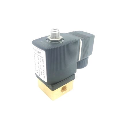 2/2 Normalnie otwarty 00295651 Burkert Zawór słonowy 20 otworów przepływowych FKM (Fluorgumber) Zamknięte ciało zaworu miedzianego AC220V 8W 1-25bar