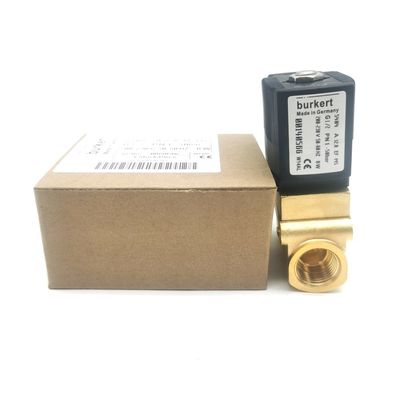 Zalew magnetyczny przemysłowy 00085337 G1 1/4 2/2 Normalnie zamknięty 32 Otwór przepływowy FKM (gumka fluorowa) Zamknięte ciało zaworu mosiężnego AC24V 8W 1-25bar