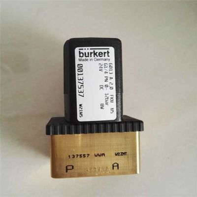 Burkert 00137537 -6013 zawór magnetyczny mosiężny 137537 zawór magnetyczny G1/4 24V