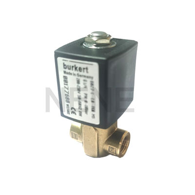 Burkert Solenoid Valve 00134241 6013 Typ G1/8-Inch 2.5 Otwór przepływowy FKM Zamknięte miedziane zawory 24VAC 8W 0~16bar