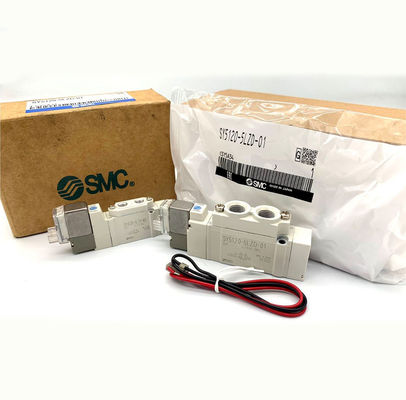 5-port SMC zawory magnetyczne SY5220-6LZD-01 SY5220-5LZD-C6 SY5220-5LZD