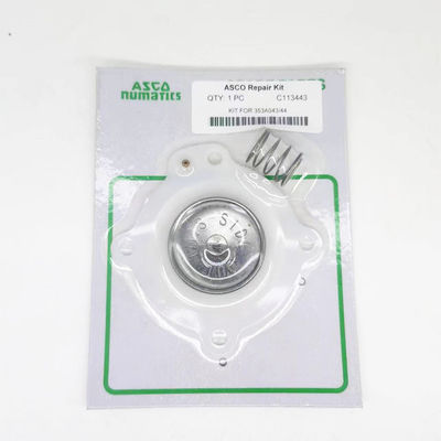 ASCO SCG353A043 C113444 Pulsowy zestaw napraw diafragmy zaworu NBR, TPE (biały)