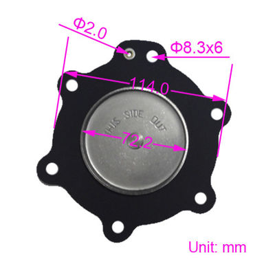 C113825 ASCO Puls Valve Diaphragm 1.5 Inch SCG353A045 zestawy naprawcze Aplikacje przemysłowe