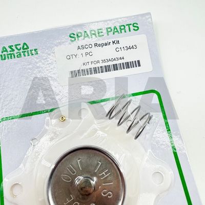 ASCO G353A041 G353A042 Pulsowy zestaw napraw diafragmy zaworu C113443 NBR TPE (biały)