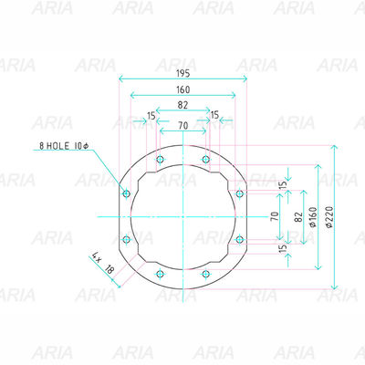 ASCO 3'' SCEX353.060 Pulsowy zestaw napraw diafragmy zaworu C113928