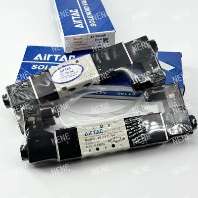 4V130C-M5 AIRTAC zawór elektromagnetyczny AC220V DC24V 5/3-stronny wybuchoodporny