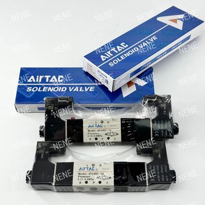 Elektronowo-magnetyczny zawór 4V130P-06 AIRTAC do precyzyjnego sterowania powietrzem w zakresie ciśnienia od 0,15 do 0,8 MPa