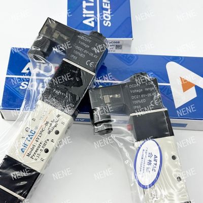 Elektronowo-magnetyczny zawór 4V130P-06 AIRTAC do precyzyjnego sterowania powietrzem w zakresie ciśnienia od 0,15 do 0,8 MPa
