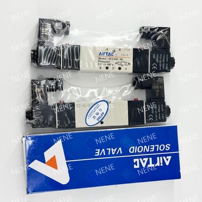 AIRTAC 4V230C-06 Materiał korpusu ze stopu aluminium Zawór elektromagnetyczny 24VDC 220V Do zastosowań wysokiego ciśnienia