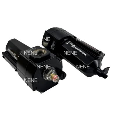 NORGREN L74M-4GP-ETN G1/2 Sprężony powietrze regulator filtrów pneumatycznych smarkacz z zamkniętym wyciągiem miski typu aluminium stopu ciało