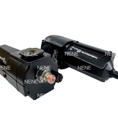 NORGREN L74M-4GP-ETN G1/2 Sprężony powietrze regulator filtrów pneumatycznych smarkacz z zamkniętym wyciągiem miski typu aluminium stopu ciało