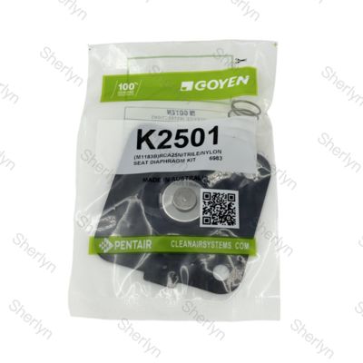K2500 K2501 1 '' Zestaw naprawczy membrany z gumy nitrylowej do zaworu impulsowego CA25T CA25DD Goyen