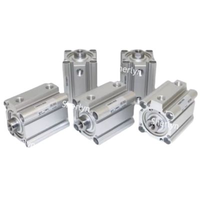 SMC CQ2A12-5D CQ2 Cylinder Standard, średnica cylindra 12 mm, skok 5 mm, działanie cylindra dwustronnego, mocowanie gwintowane na obu końcach