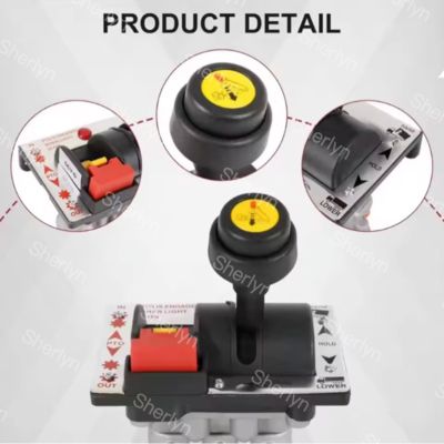 6CV-D zawory regulacyjne proporcjonalne z przełącznikiem PTO, przełącznikiem wychylaczem spowalniającym, przełącznikiem do układu hydraulicznego