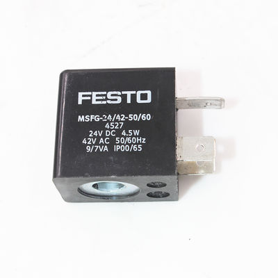 CEWKA ELEKTROMAGNETYCZNA FESTO 4527 MSFG-24-50/60, 24VDC, 4.5W, IP65, Wtyk do MSSD-F, 3-pinowy