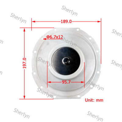 Norgren 3'' cala 8296900.8171 8297900.8171 Zawór impulsowy 1271526 Zestaw membranowy ​