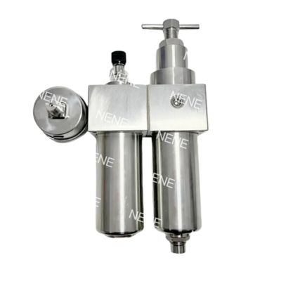 SFSRSL400 1/2" Rozmiar gwintu Filtr Powietrza Smarownica Trzyczęściowy Filtr Ze Stali Nierdzewnej Regulator Urządzenie Mgły Olejowej