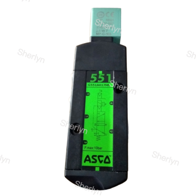 ASCO Zawór elektromagnetyczny dwupołożeniowy pięciodrożny SCG551A018MS podwójna cewka