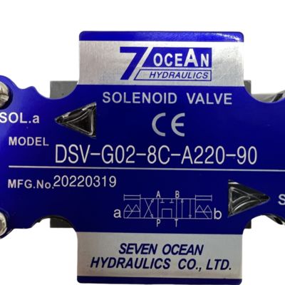 Zawór elektromagnetyczny 7Ocean Automation DSD-G02-8C-A220, zawór sterowania kierunkowego