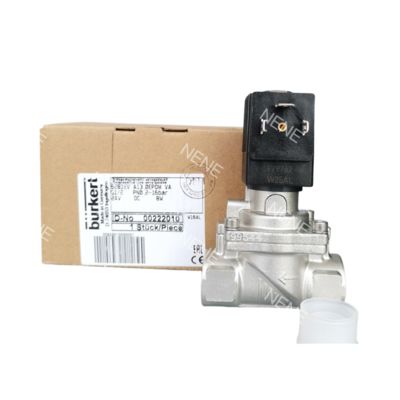 Wartość przemysłowa 6281 Zawór magnetyczny Burkert z uszczelnieniem EPDM i napięciem roboczym 230 V/UC
