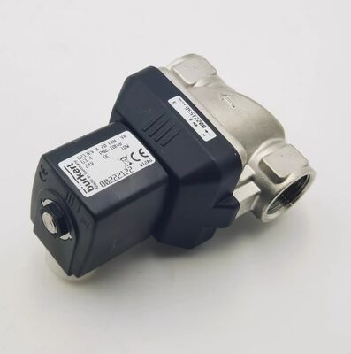 BURKERT 00222122 00222123 00222125 6213EV A 20 FKM VA G3/4 PN0-10bar Zawór magnetyczny ze stali nierdzewnej