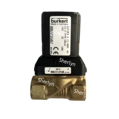 Burkert Electron Magnetic Valve 00221936 6281 Typ G3/4 NBR Zamknięte ciało zaworu miedzianego