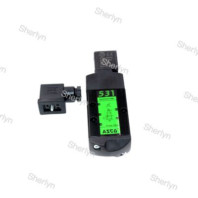 Zawór elektromagnetyczny ASCO SCG531C017MS dwupołożeniowy pięciodrogowy z przyłączem rurowym DC24V