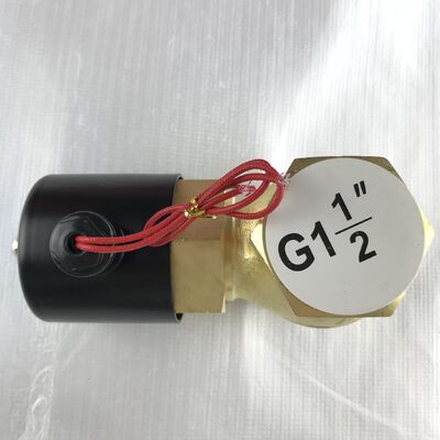 Wysokotemperaturowe wytrzymałość US-40 (1,5 cala) AC220 TXPC Wszystkie miedzianą parę sterowanie zaworem magnetycznym elektrycznym zaworem wodnym