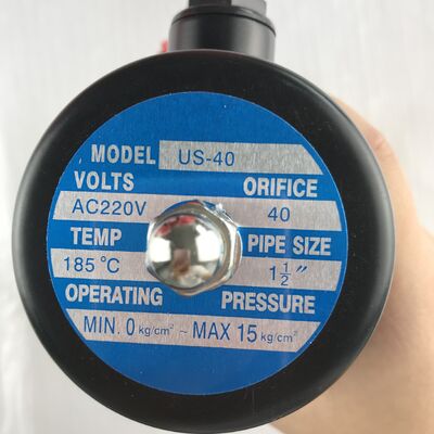 Zawór parowy ze stali nierdzewnej, odporny na wysokie temperatury, US-40 (1,5 cala), AC220