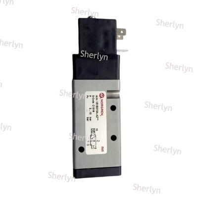 NORGREN V61B313A-A212J Sterowany pilotem zawór elektromagnetyczny dwupołożeniowy trójdrogowy NC pojedyncze sterowanie elektroniczne