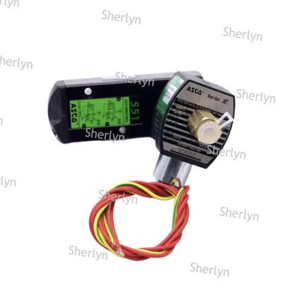 Zawór elektromagnetyczny przeciwwybuchowy ASCO EF551G401MO z pojedynczą cewką, 2/2-drożny, kaliber 1/4 cala