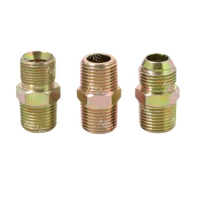 Złącze hydrauliczne BSP z płaskim wylotem 3/8" Ciśnienie nominalne 30MPa Złączki rurowe pneumatyczne
