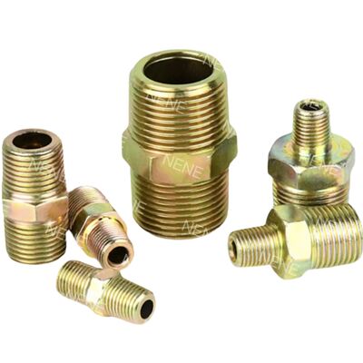 Złączka hydrauliczna z gwintem 1/2 cala, adapter hydrauliczny, złącze typu "płaskie usta"