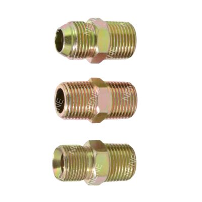 Złączka rurowa z płaskim otworem 2" złącze przemysłowe do rur, adapter do układu hydraulicznego