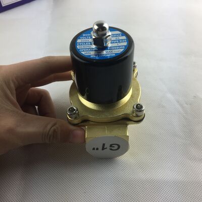 Zawór elektromagnetyczny UW-15 mosiężny, normalnie zamknięty, dwudrogowy