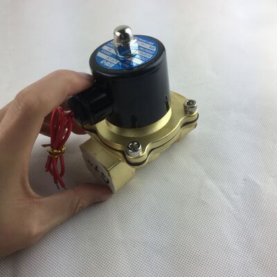 Zawór elektromagnetyczny UW-15 mosiężny, normalnie zamknięty, dwudrogowy