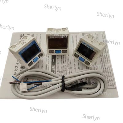 SMC ISE30A-01-N-L Przemysłowy cyfrowy przełącznik ciśnienia dodatniego NPN Wyjście 1MPa Zakres Pneumatyczny System Monitorowanie ciśnienia specjalne