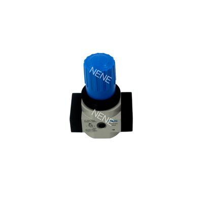 Festo LR-1/4-D-MINI-MPA 8002275 Regulator ciśnienia ze stopu cynku z manometrem MPA G1/4 0,5-12 bar 1500L/min Membranowy bezpośredniego działania Zamykana gałka obrotowa