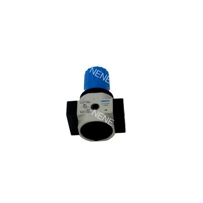 LR-3/8-D-MINI Festo 162580 z manometrem 0,5-12 bar Regulator ciśnienia ze stopu cynku G3/8 1700 l/min Blokowana gałka obrotowa z bezpośrednim działaniem membranowym