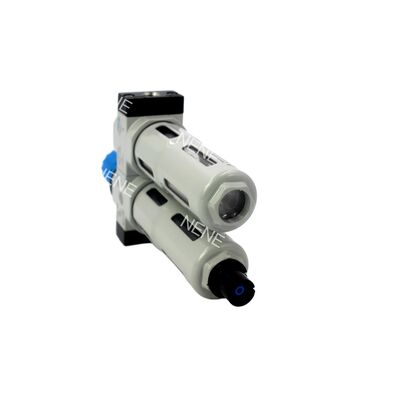 1000L/min Regulator-filtr z lubryfikatorem Festo FRC-1/4-D-MINI-A 159609 G1/4 40μm W pełni automatyczny spust 0.5-12bar Z manometrem Stop cynku