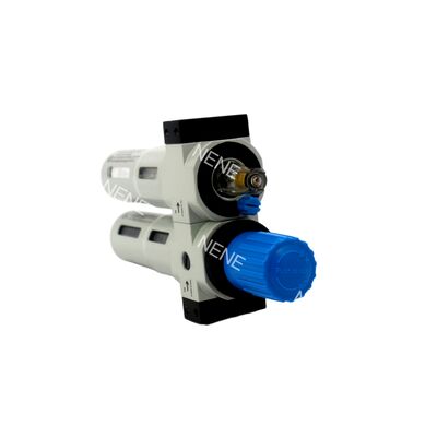 Festo FRC-1/8-D-MINI 159604 Filtr regulator smarownica ze stopu cynku 40um z ręcznym spustem G1/8 0,5-12bar z manometrem