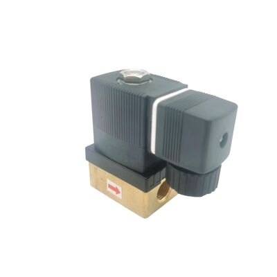 Burkert 00125301 Przemysłowy zawór magnetyczny, G1/4 Inch Port, 3.0 Flow Oriffice, FKM Sealled Brass Housing, 24V DC Power 8W, 0~6bar Niskie ciśnienie
