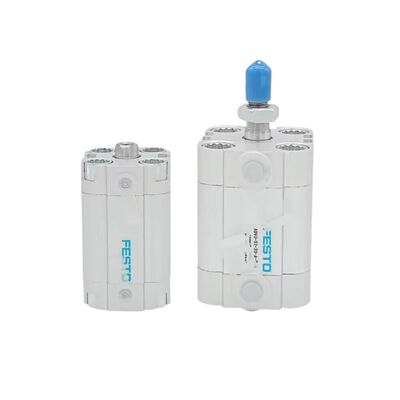 Festo ADVU-12-40-A-P-A 156592 12mm otwór 40mm skok cylinder pneumatyczny z gwintem zewnętrznym port M5 kompaktowa konstrukcja dwustronnego działania