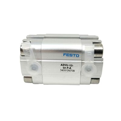 Robot End Effector Festo ADVU-16-40-P-A 156513 40mm Stroke Wewnętrzna nić Kompaktowy cylinder 16mm Bore Double-Acting M5 Port Magnetic Piston ISO 6432