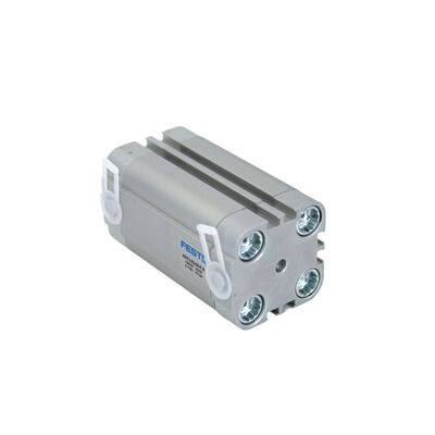 FESTO 156602 ADVU-20-15-A-P-A M5 Port 20x15mm Zewnętrzna nić Dwukrotnie działający cylinder pneumatyczny do sortowania przedmiotów z tłokem magnetycznym ISO 6432