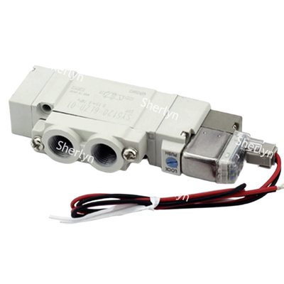 C6 Szybkie połączenie z pilotem zaworu magnetycznego o niskiej mocy SMC SY3120-6LZD-C6 DC12V dla urządzeń montażowych komponentów SMT