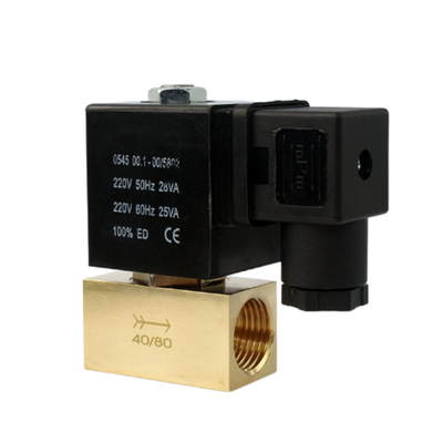 JT22-02 Płytkowy Pneumatyczny Zawór Solenoidowy 2-stronny Normalnie zamknięty Zakres temperatury od 30 do 120 °C Idealny dla systemów sterowania płynami