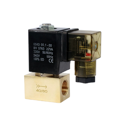 JT22-02 Płytkowy Pneumatyczny Zawór Solenoidowy 2-stronny Normalnie zamknięty Zakres temperatury od 30 do 120 °C Idealny dla systemów sterowania płynami