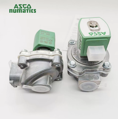 Ciężki SCG353G043 ASCO Wyrzutnik elektryczny pulsowy szerokie ciśnienie 0,35-8,5 bar 3/4 "Ciała aluminiowe